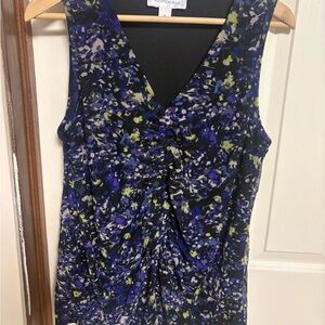 Addition Elle Black and Purple top